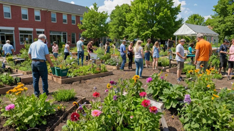 community gardens, biodiversity, social justice, urban gardening, community engagement, sustainable agriculture