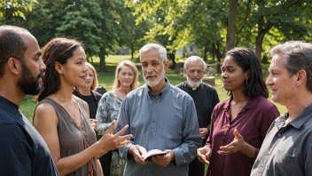 interfaith dialogue, peace, understanding, social justice, community service, conflict resolution, youth engagement