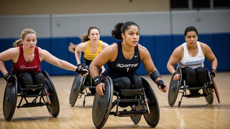 adaptive sports, health benefits, mental wellbeing, community building, disability advocacy, physical fitness, inclusion, social justice