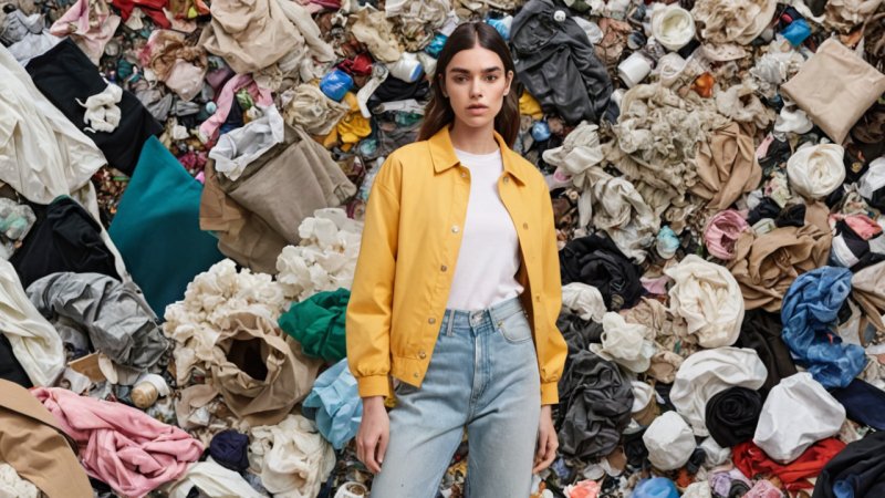 fast fashion, environmental impact, sustainability, clothing waste, pollution, ethical fashion