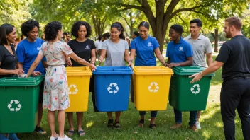 recycling programs, community recycling, environmental sustainability, waste management, community engagement