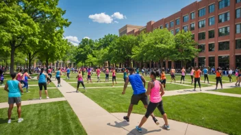 urban parks, community centers, physical activity, health and wellbeing, urban environments, outdoor activities, indoor fitness, community engagement